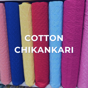 Cotton Chikankari