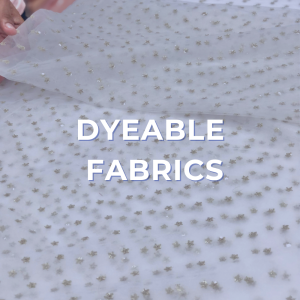 Dyeable Fabrics